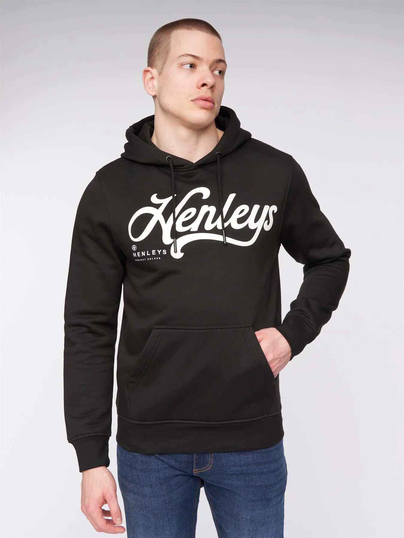 Scripthen Hoodie Black sold by Henleys product image thumbnail 3