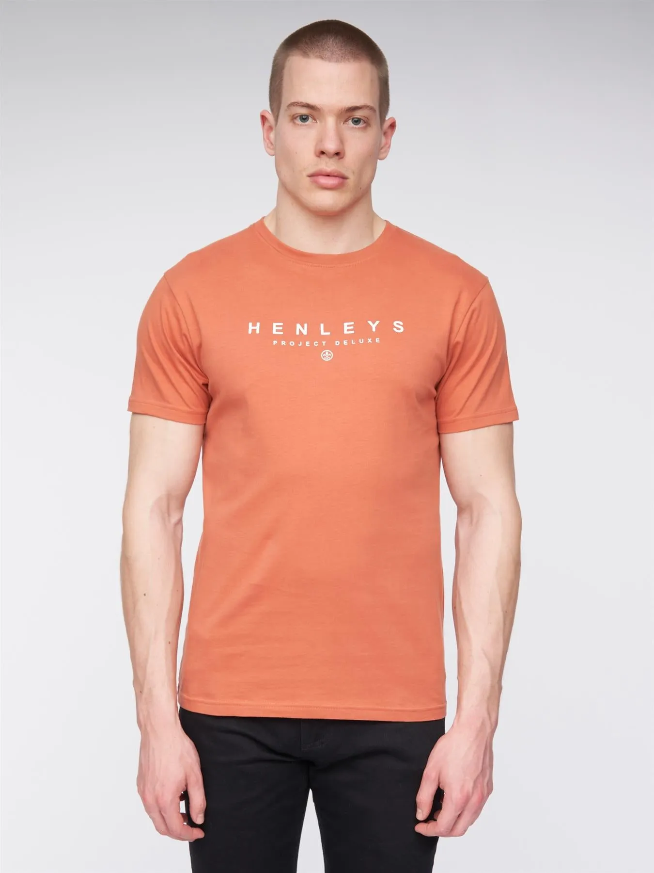 Ninesix T-Shirt Brick Red sold by Henleys