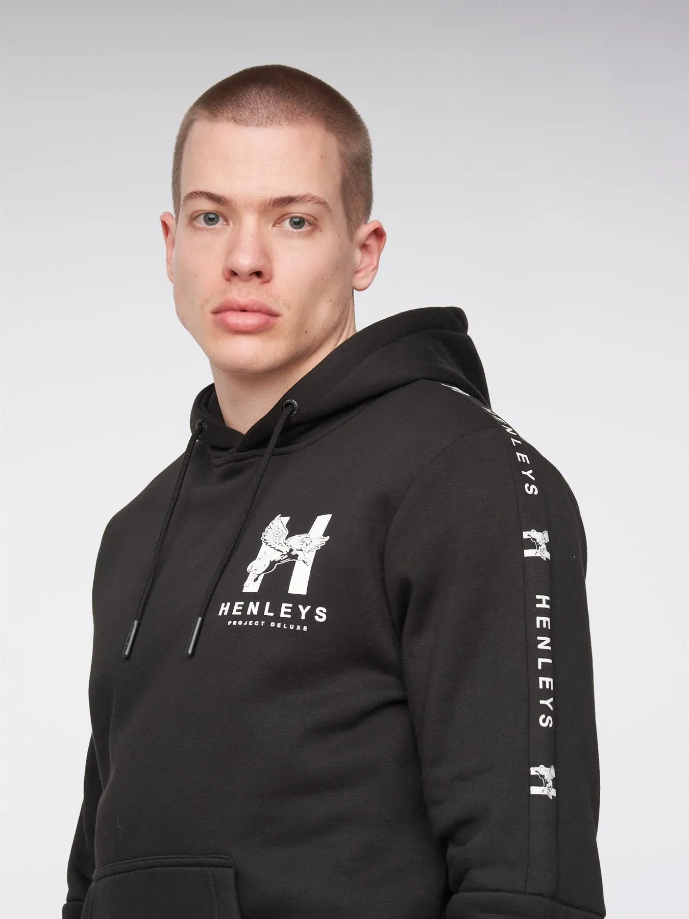 Tapehen Hoodie Black sold by Henleys product image thumbnail 5