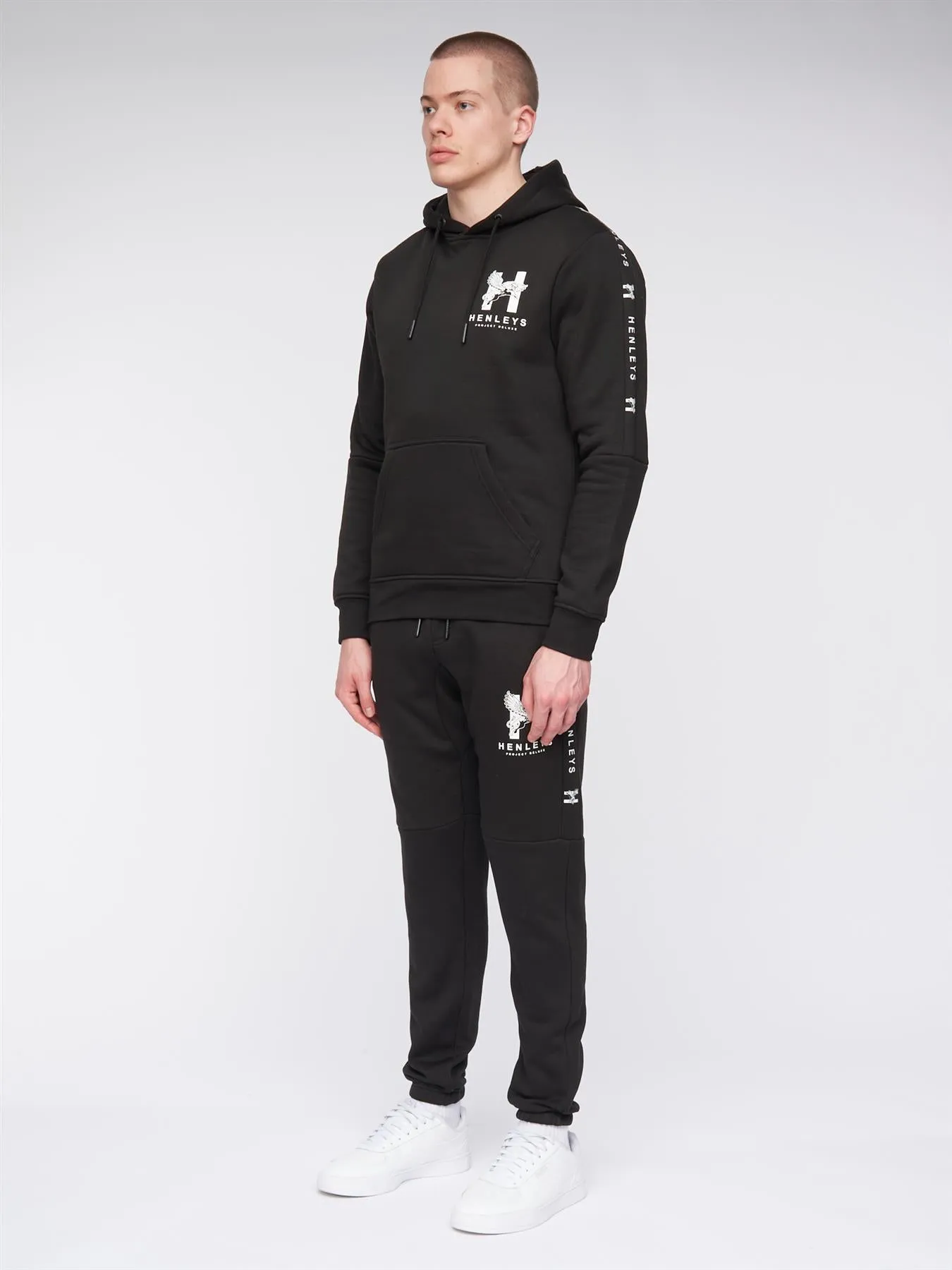 Tapehen Hoodie Black sold by Henleys product image thumbnail 2