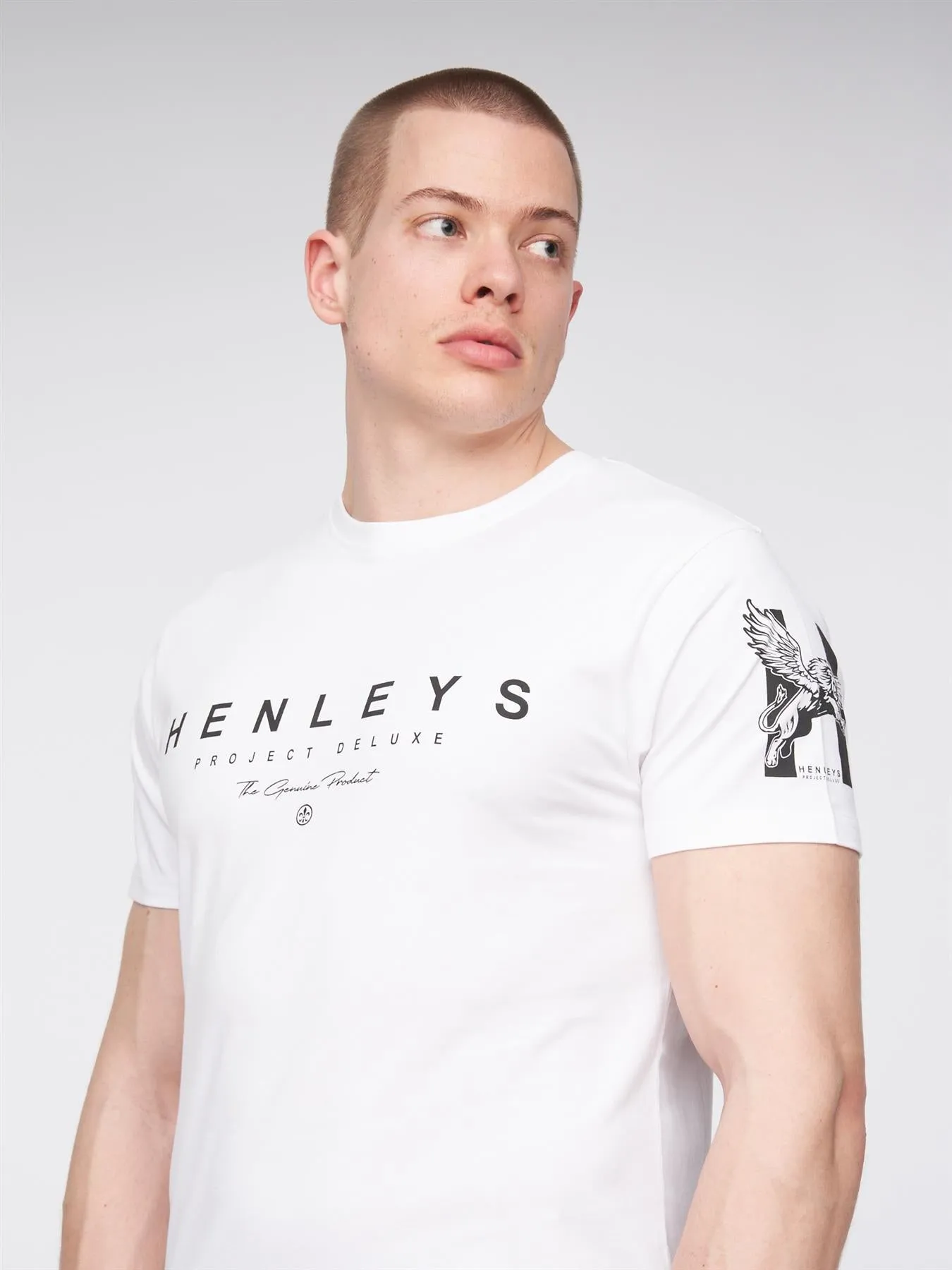 Hentyme T-Shirt White sold by Henleys product image thumbnail 5