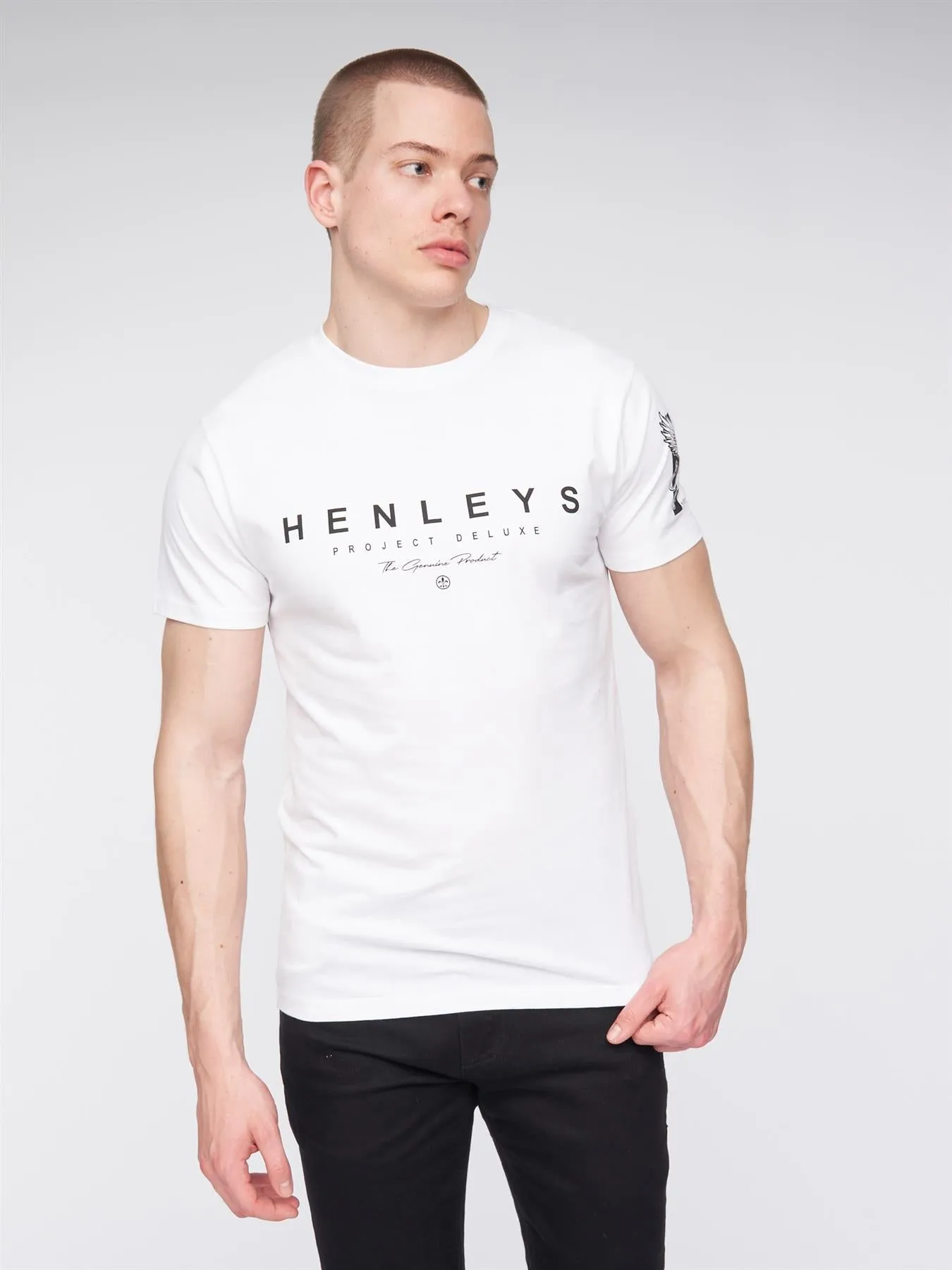 Hentyme T-Shirt White sold by Henleys product image thumbnail 3