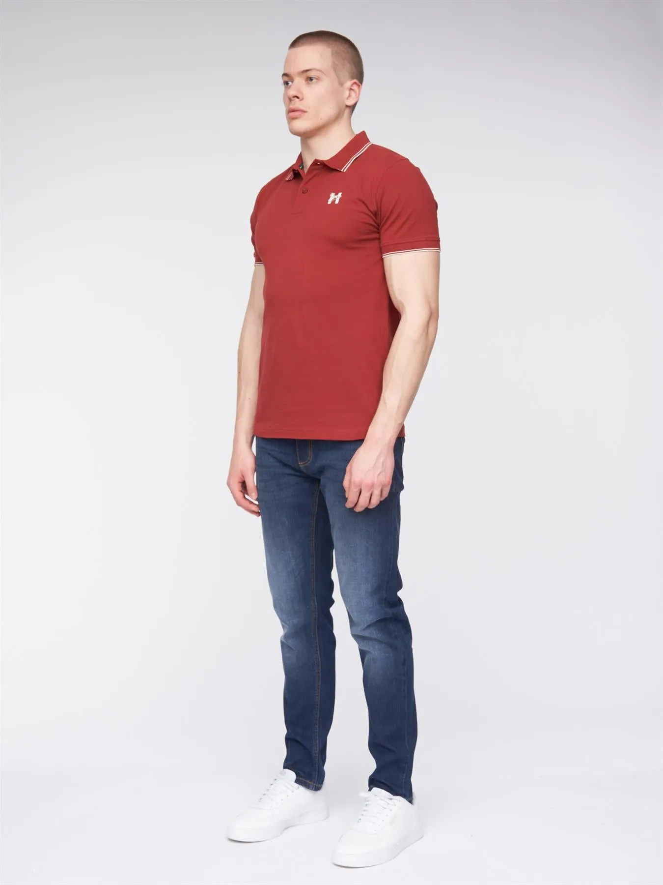 Henflare Polo Deep Red sold by Henleys product image thumbnail 2