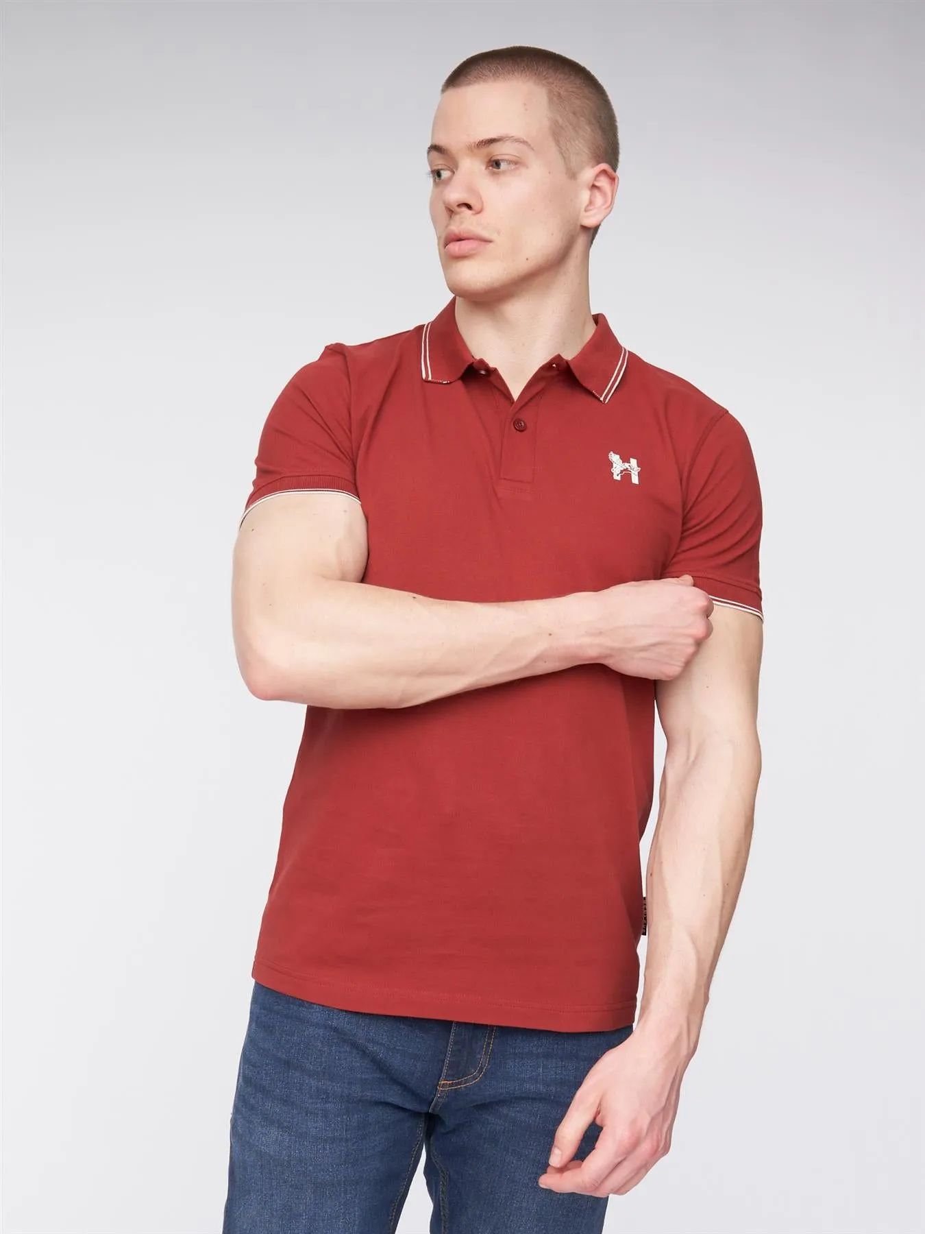 Henflare Polo Deep Red sold by Henleys product image thumbnail 3