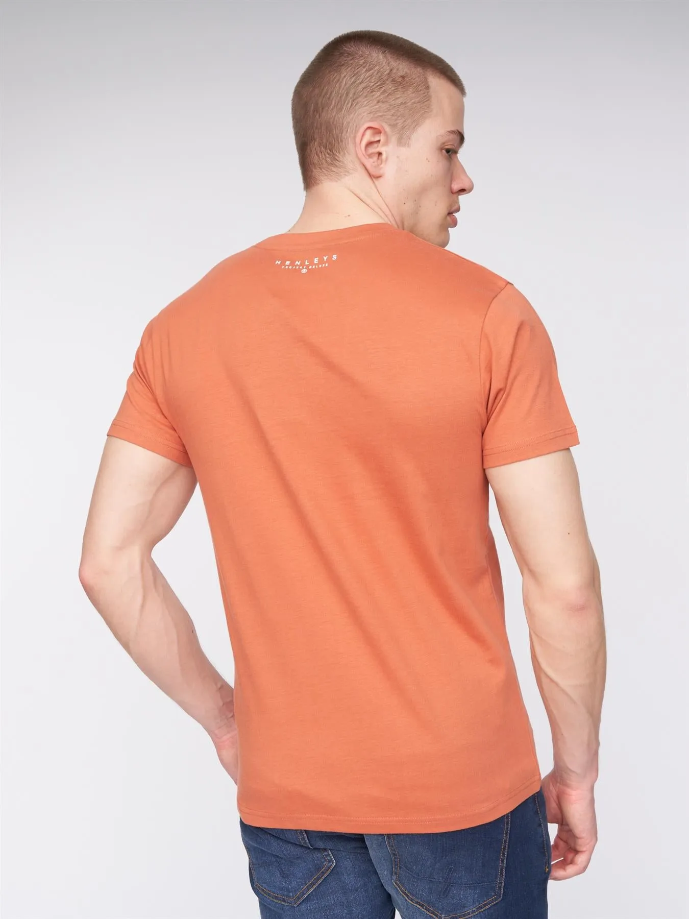 Scripthen T-Shirt Brick Red sold by Henleys product image thumbnail 4