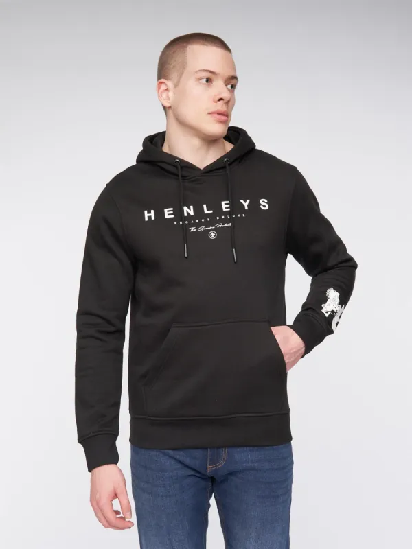 Hentyme Hoodie Black sold by Henleys