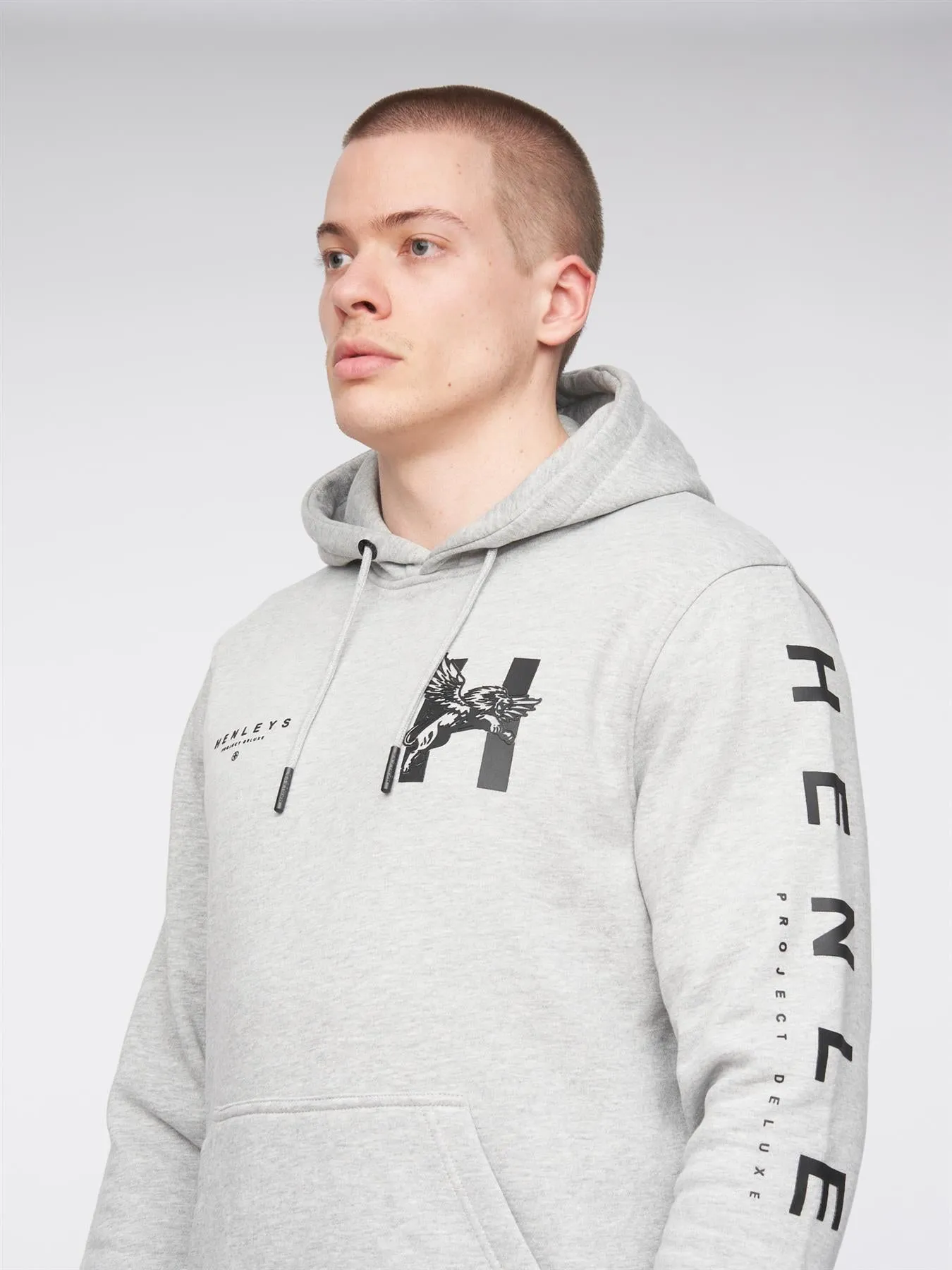 Kilhen Hoodie Grey Marl sold by Henleys product image thumbnail 5