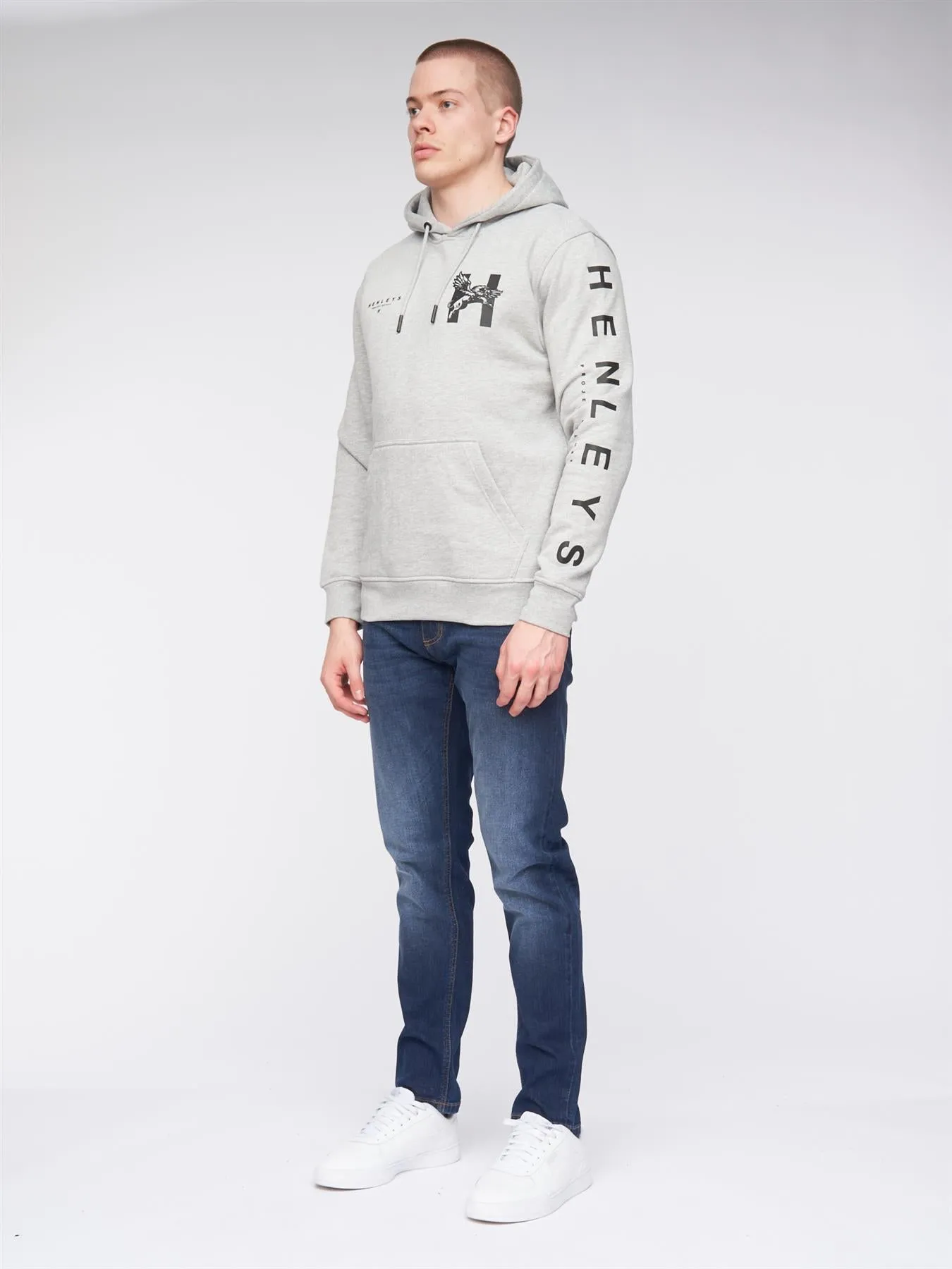 Kilhen Hoodie Grey Marl sold by Henleys product image thumbnail 2