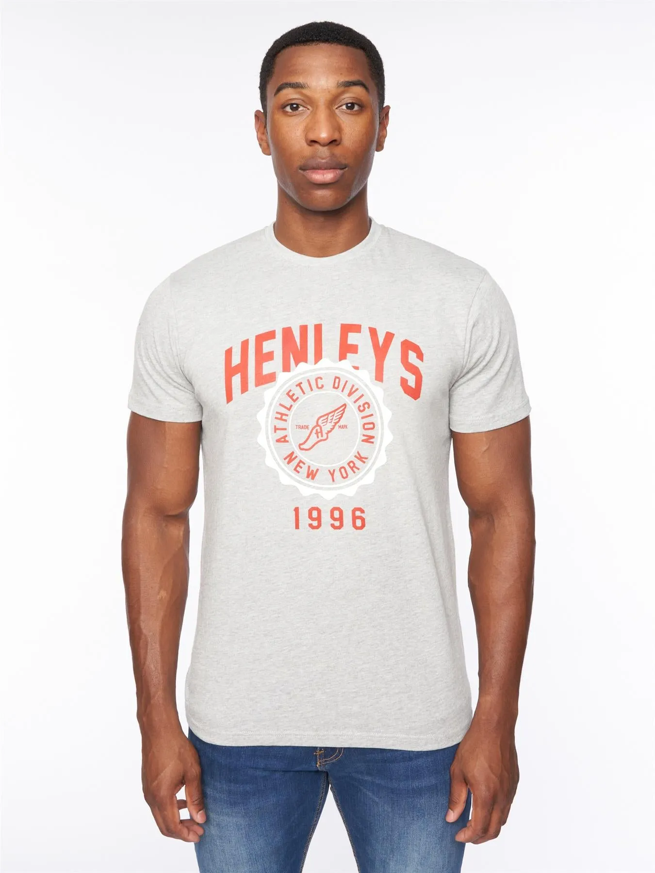 Tipton T-Shirt Grey Marl sold by Henleys