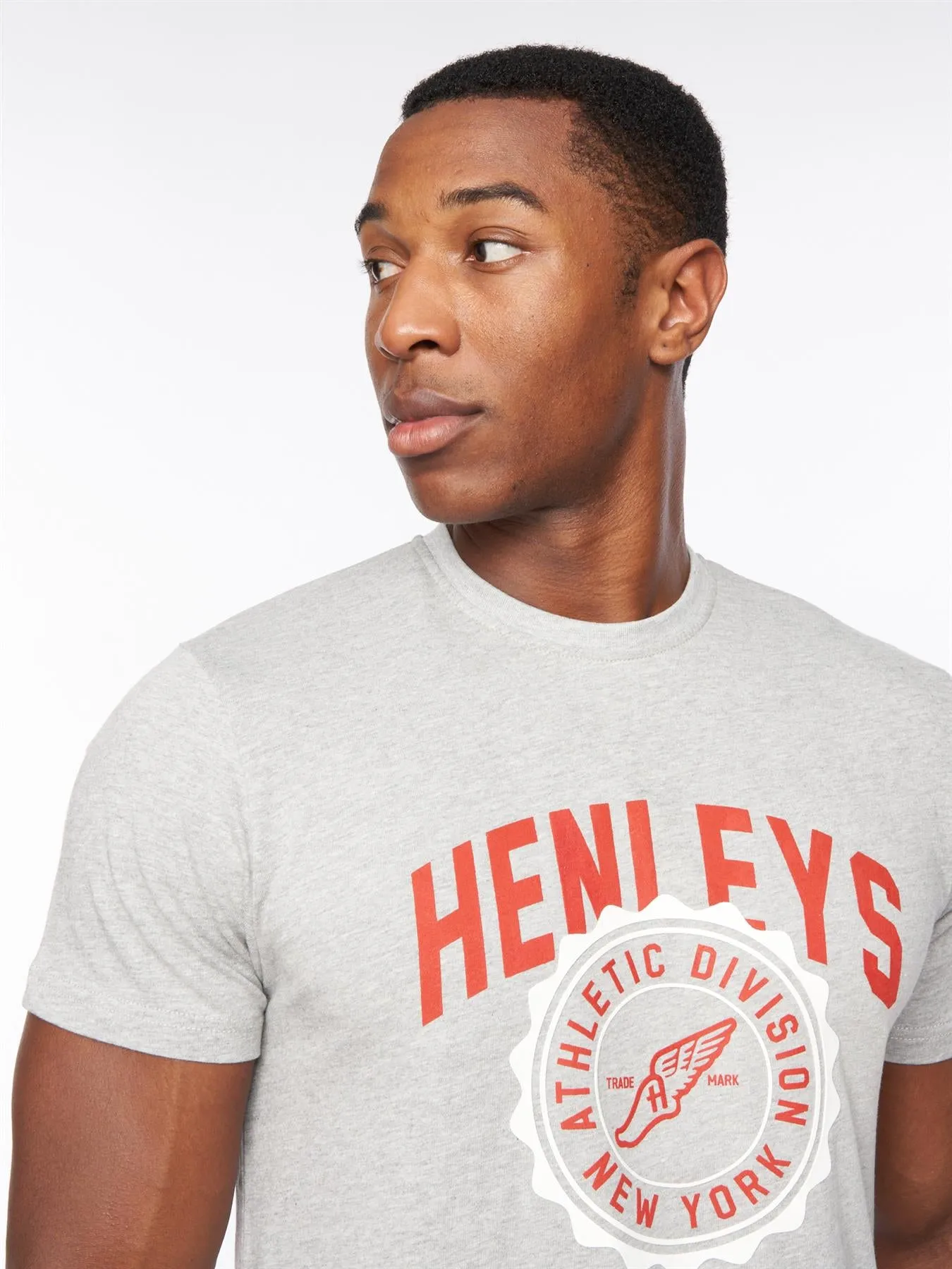 Tipton T-Shirt Grey Marl sold by Henleys product image thumbnail 4
