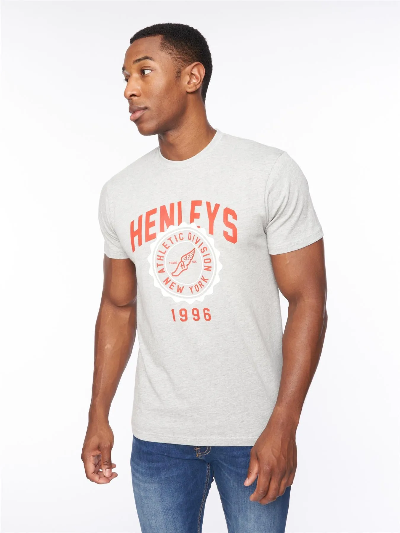 Tipton T-Shirt Grey Marl sold by Henleys product image thumbnail 2