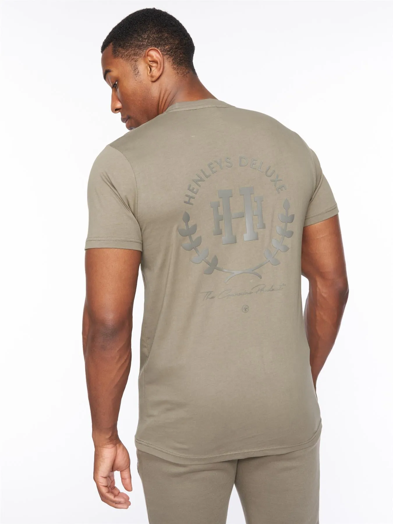 Alston T-Shirt Khaki sold by Henleys product image thumbnail 3