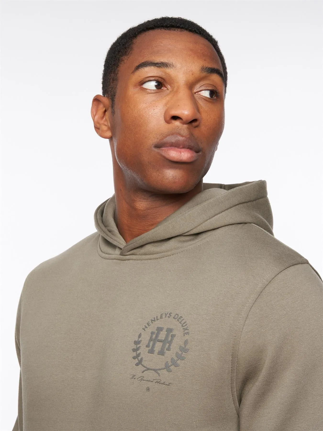 Alston Hoodie Khaki sold by Henleys product image thumbnail 3