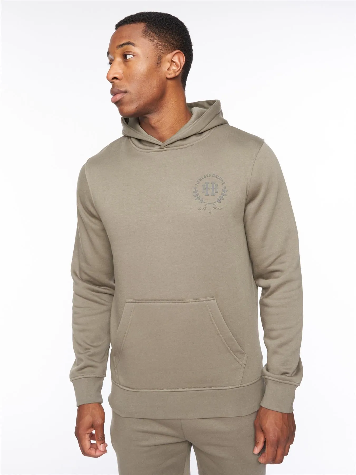 Alston Hoodie Khaki sold by Henleys product image thumbnail 2