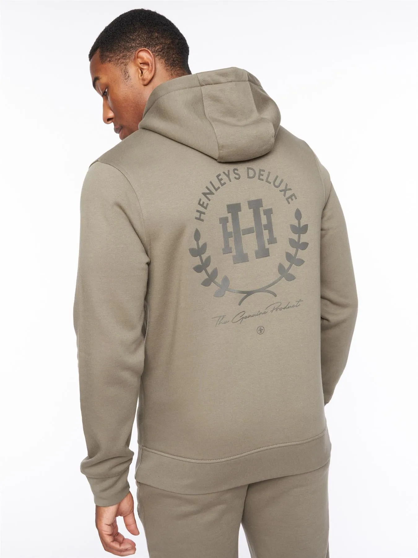 Alston Hoodie Khaki sold by Henleys product image thumbnail 4