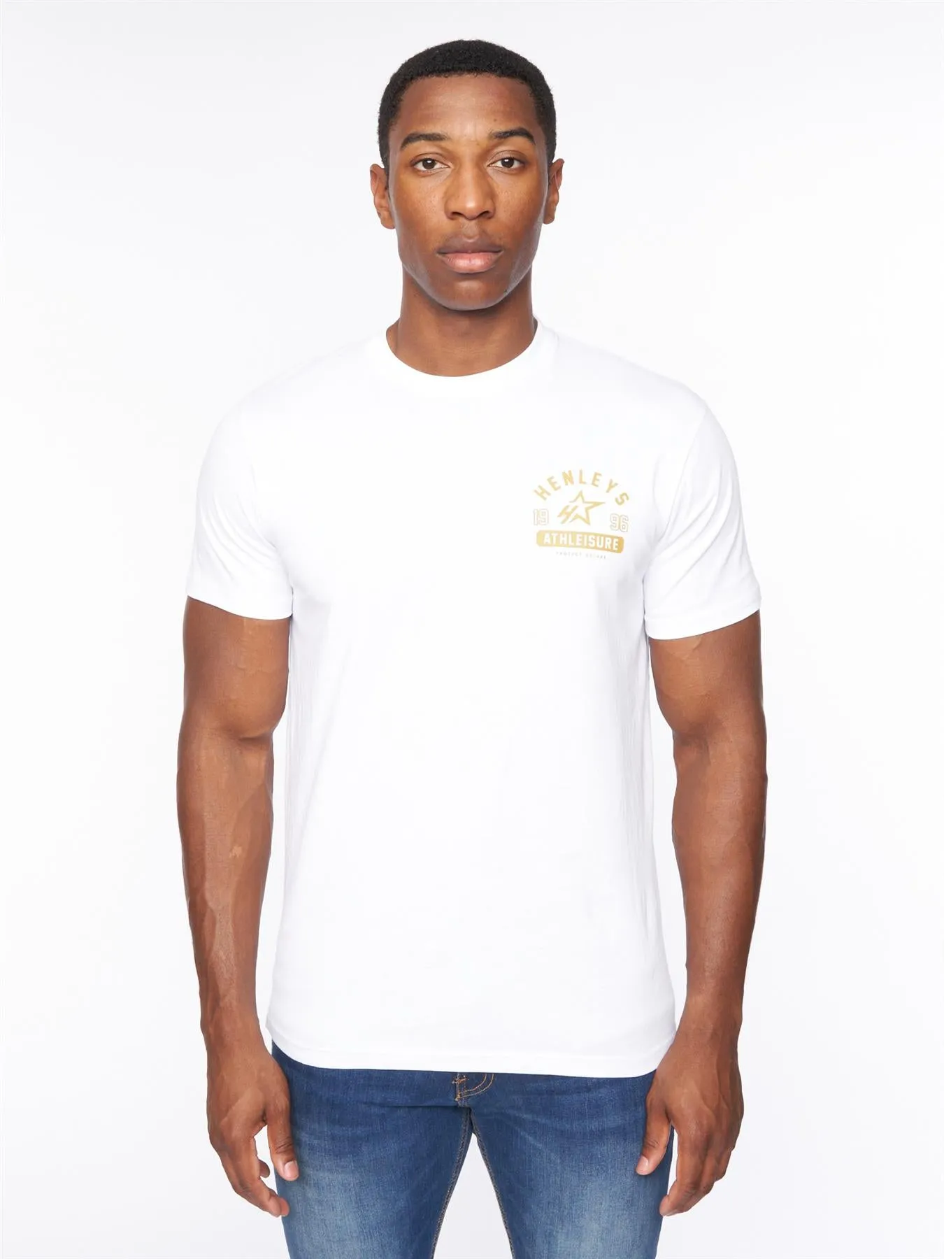 Upton T-Shirt Optic White sold by Henleys