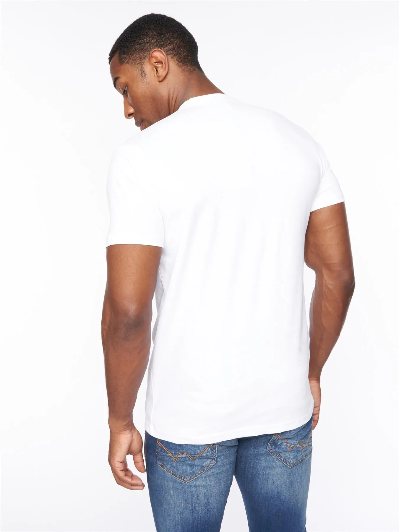 Upton T-Shirt Optic White sold by Henleys product image thumbnail 4