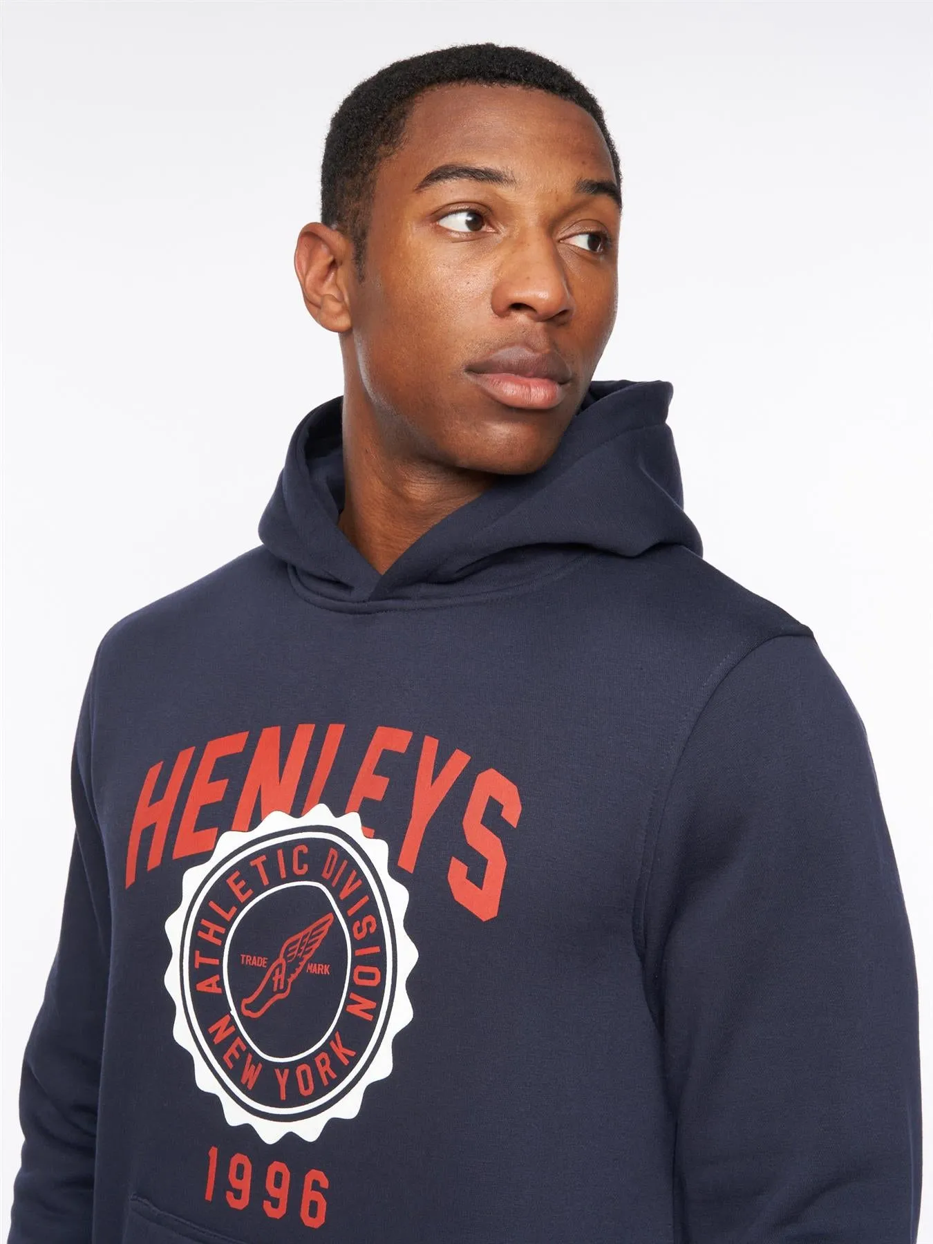 Tipton Hoodie Navy sold by Henleys product image thumbnail 3