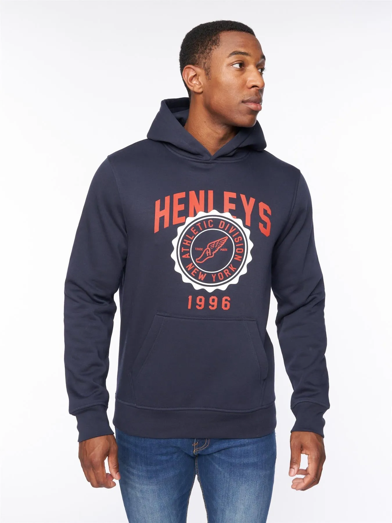 Tipton Hoodie Navy sold by Henleys product image thumbnail 2