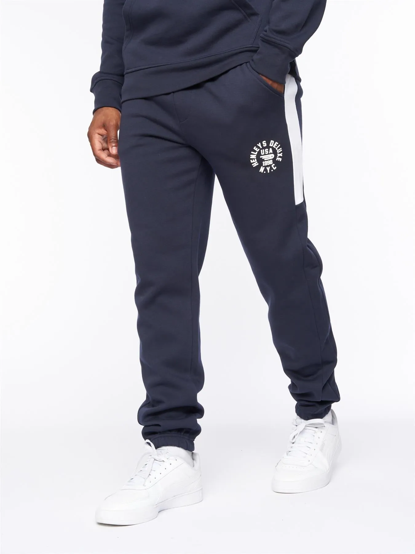 Calyer Joggers Navy sold by Henleys product image thumbnail 3