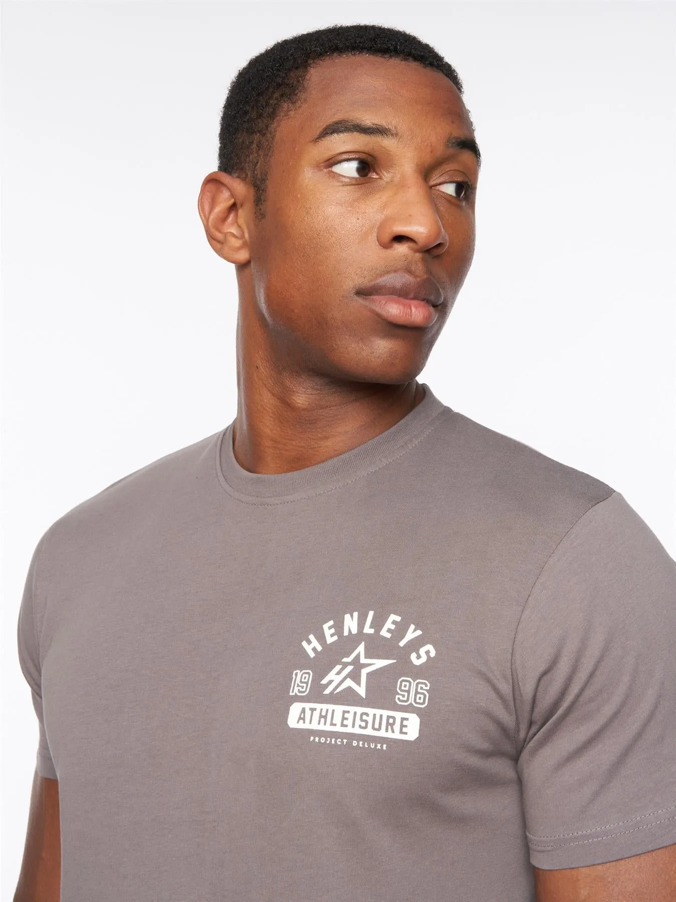 Upton T-Shirt Dark Grey sold by Henleys product image thumbnail 4