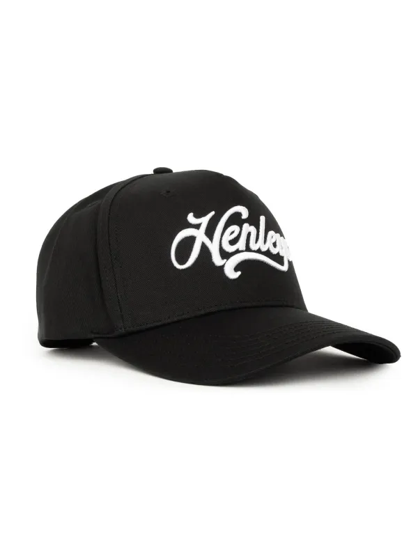 Scripthen Cap Black sold by Henleys