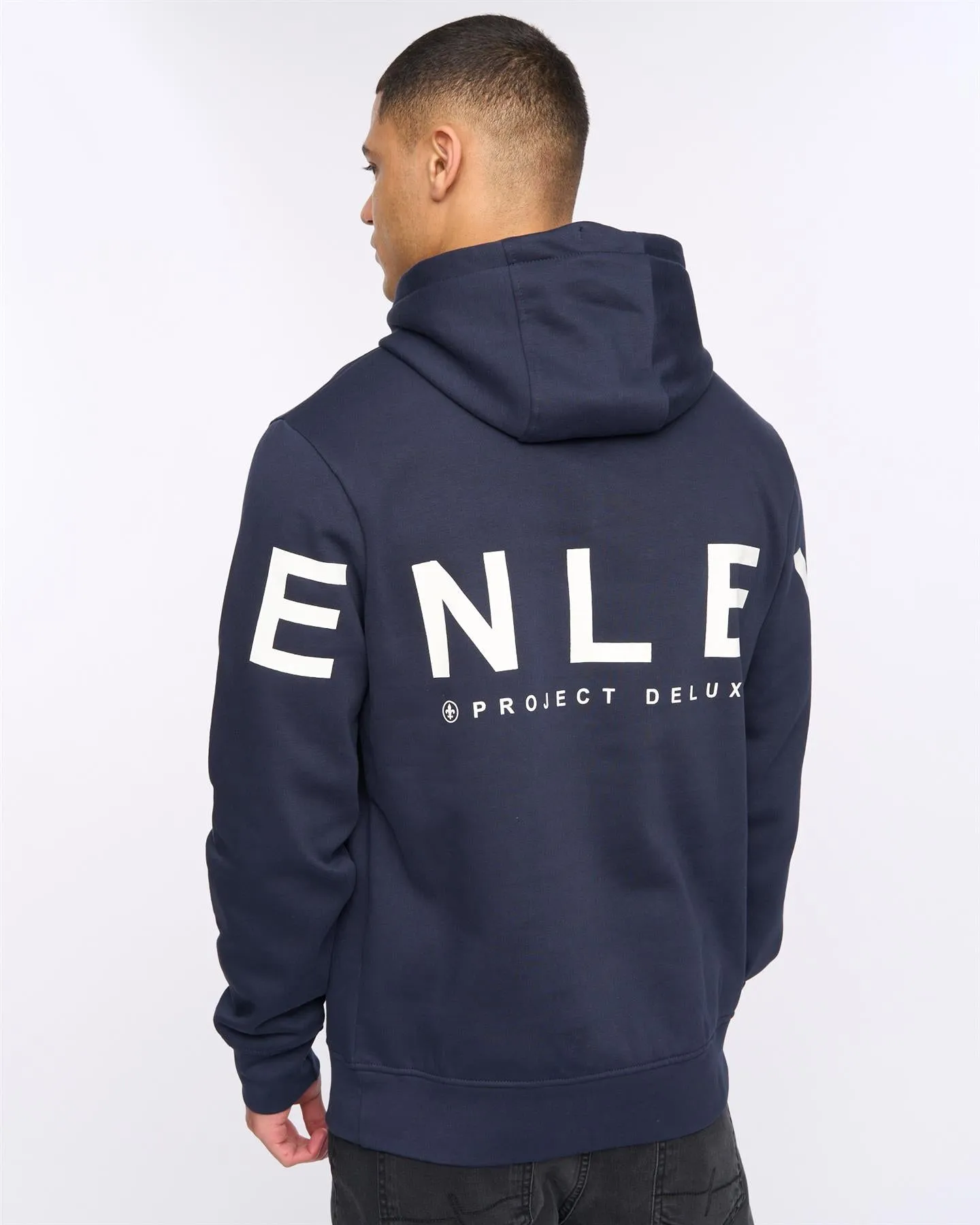 Hensleeve Hoodie Navy sold by Henleys product image thumbnail 4