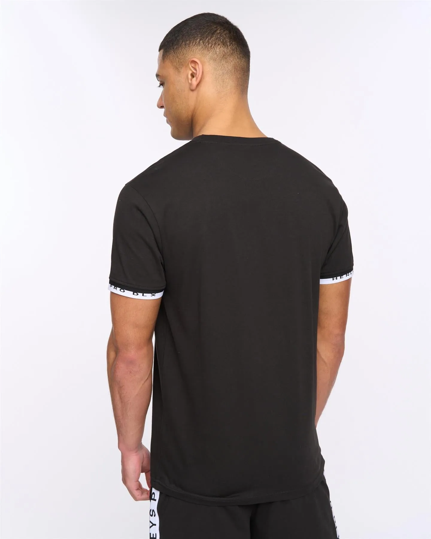 Henjaque T-Shirt/Shorts Set Black sold by Henleys product image thumbnail 4