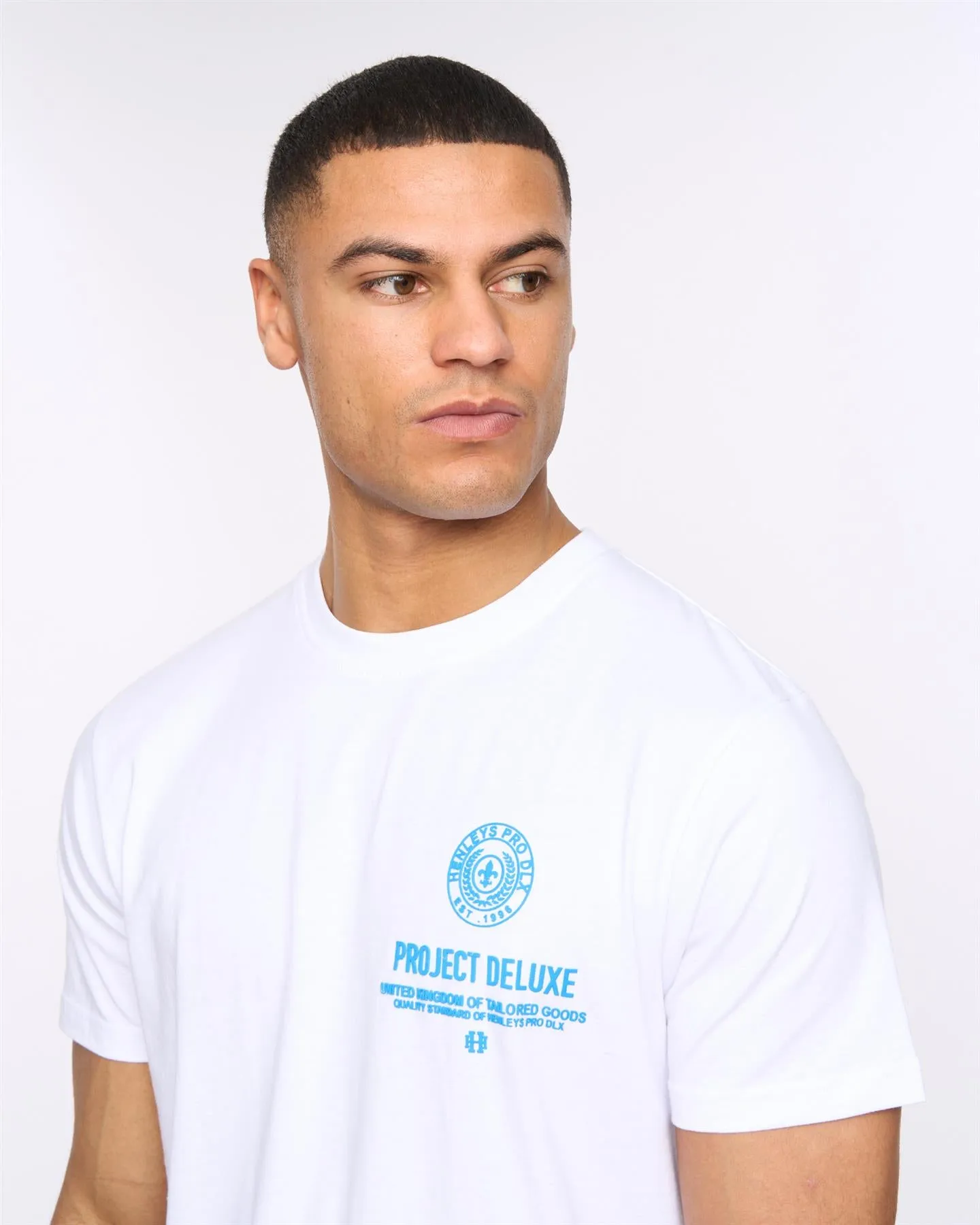Henstamp T-Shirt Optic White sold by Henleys product image thumbnail 4