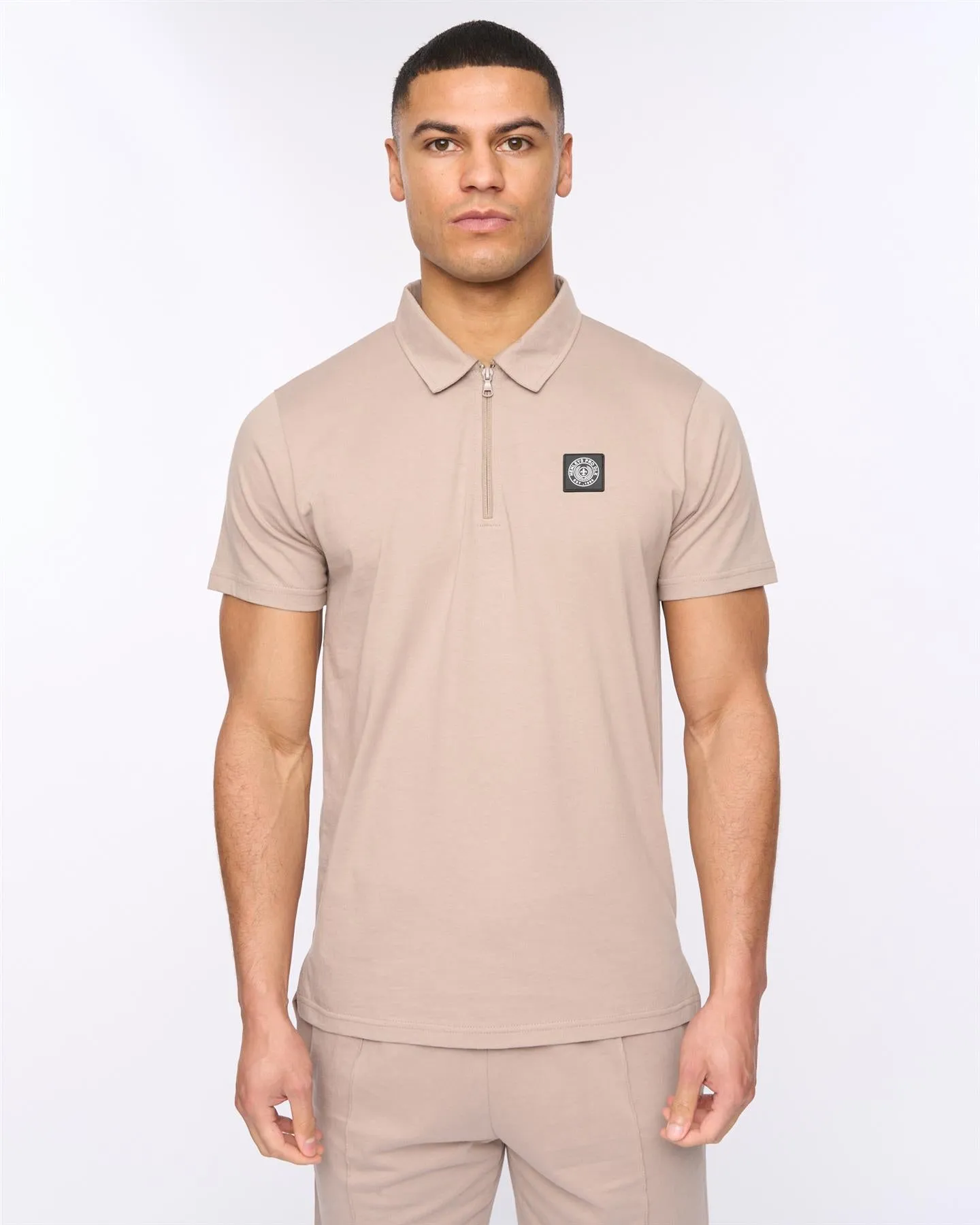 Henychill Polo/Shorts Set Taupe sold by Henleys product image thumbnail 2