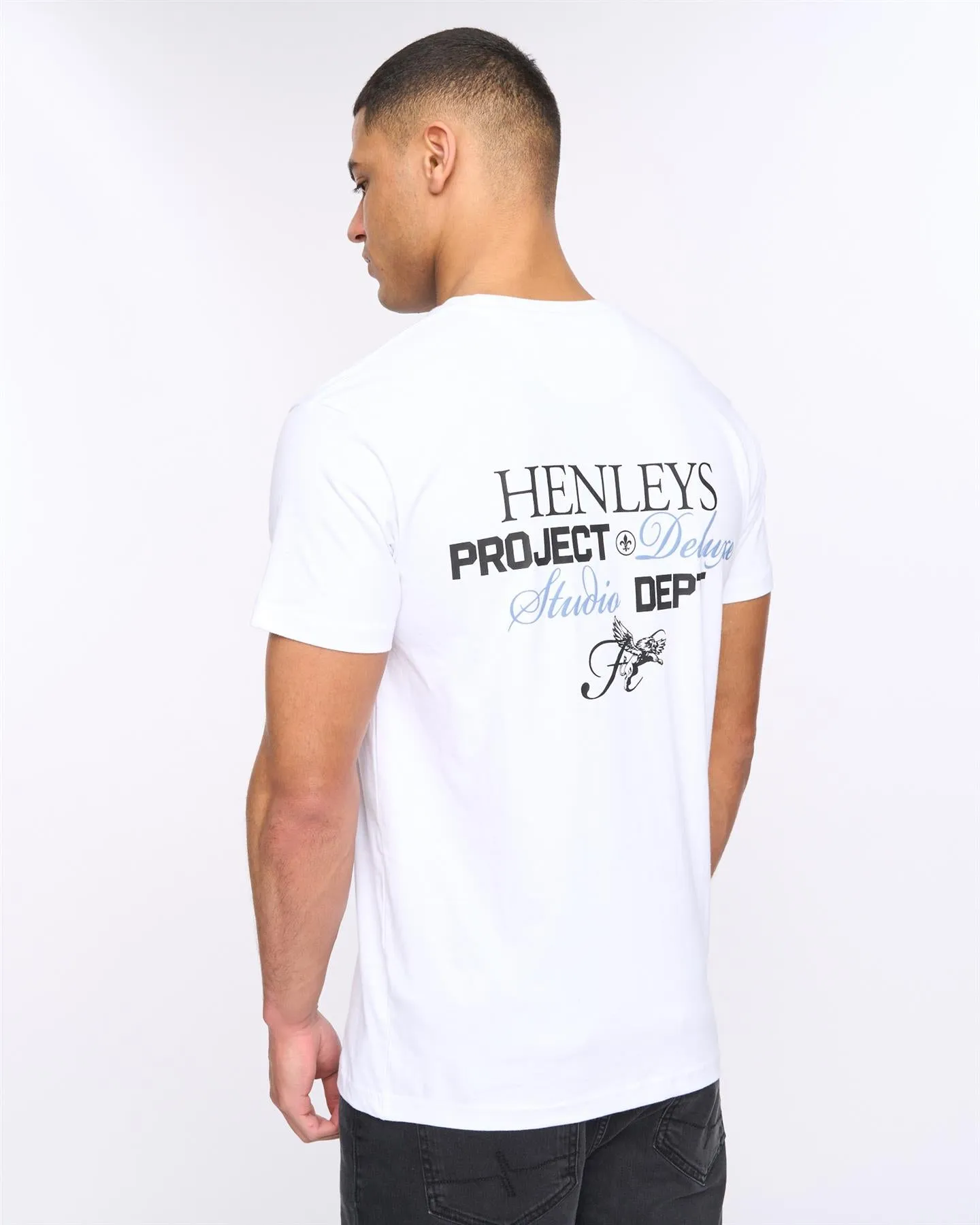 Hentitled T-Shirt Optic White sold by Henleys product image thumbnail 5
