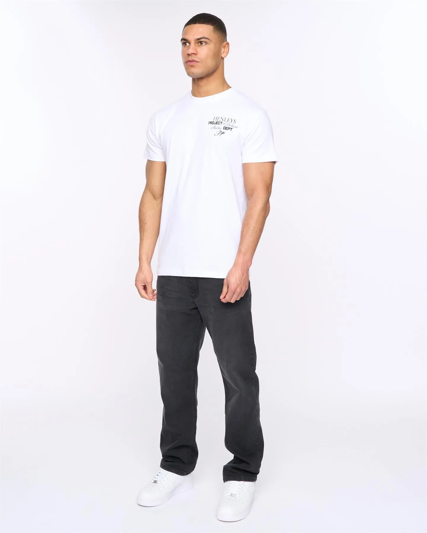 Hentitled T-Shirt Optic White sold by Henleys product image thumbnail 3