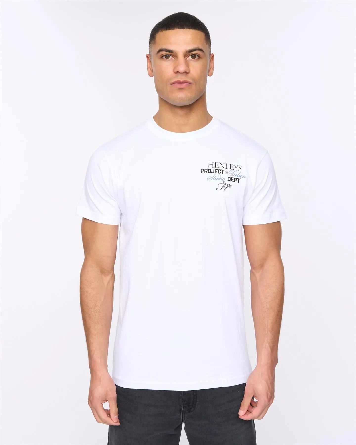 Hentitled T-Shirt Optic White sold by Henleys