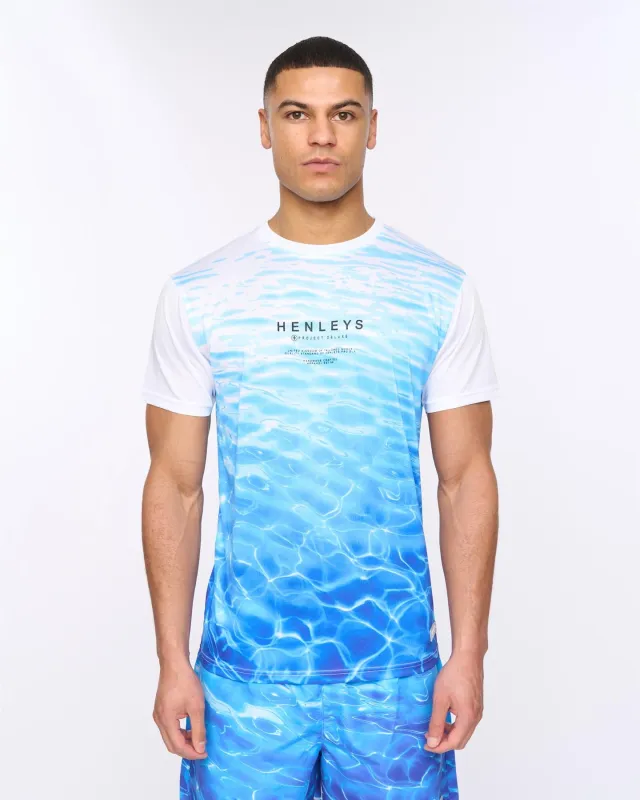Henpool T-Shirt Blue sold by Henleys
