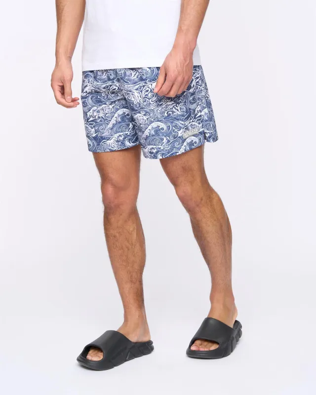 Henwave Swim Shorts Navy sold by Henleys
