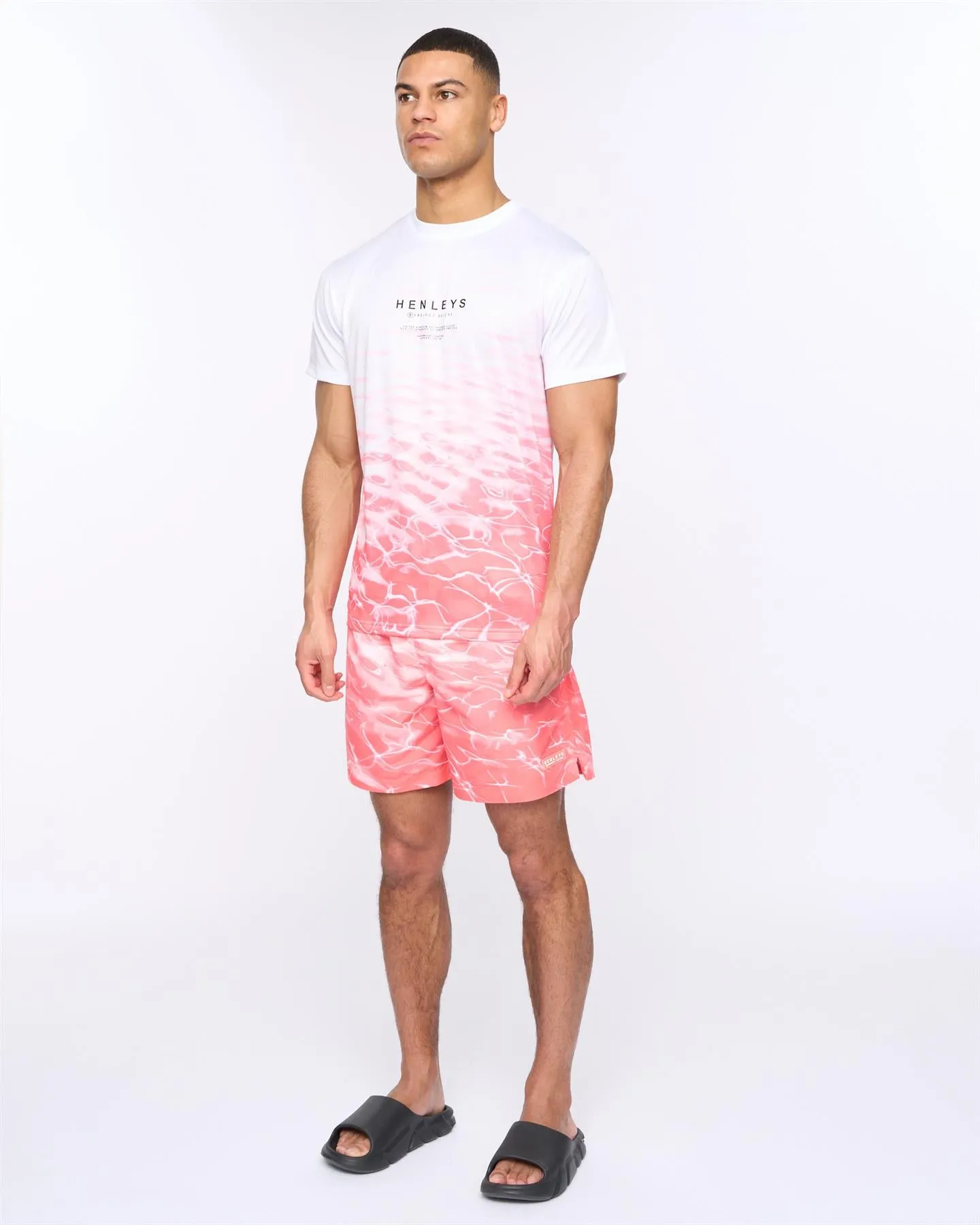 Henpool Swim Shorts Coral sold by Henleys product image thumbnail 2