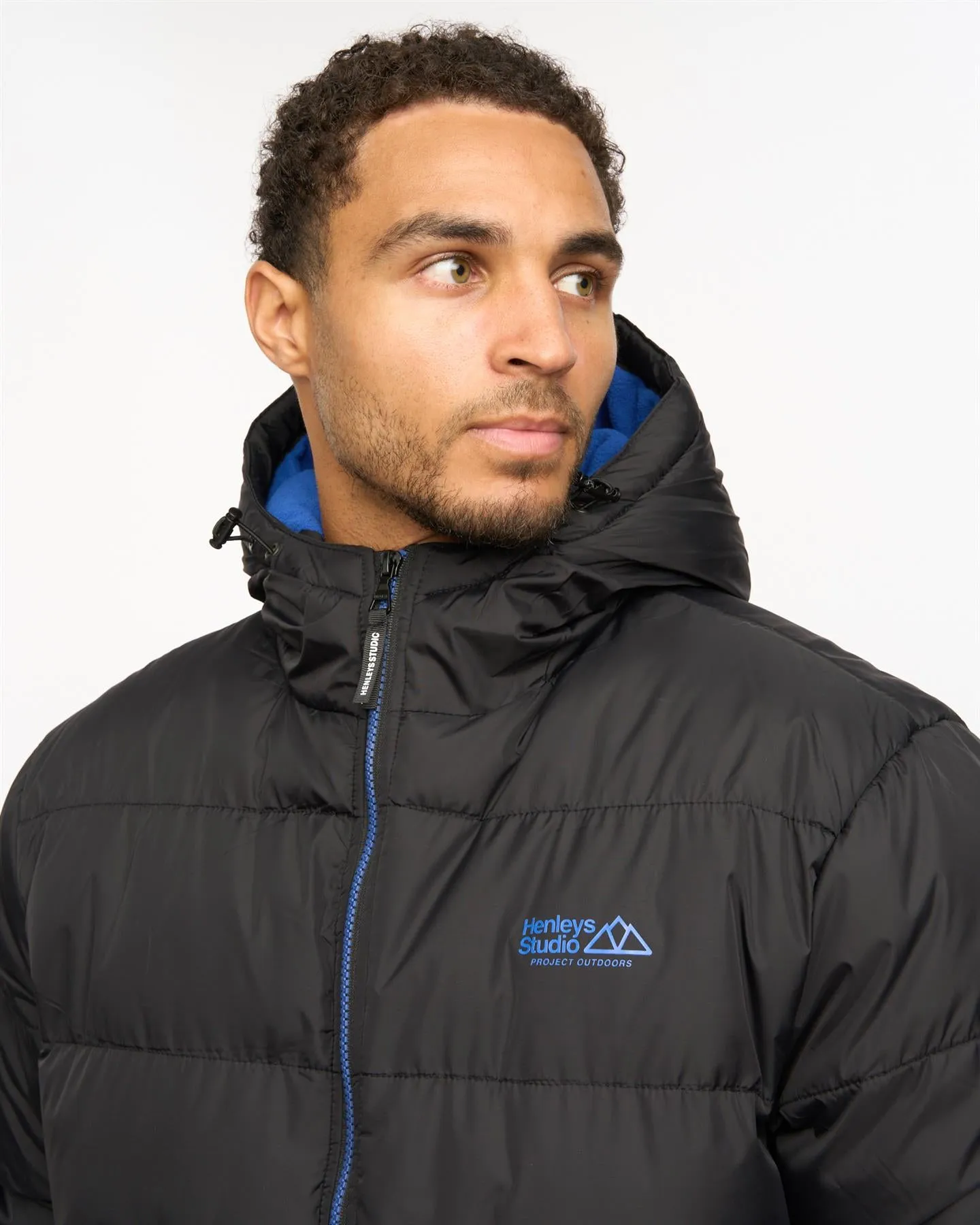 Thinker Puffer Bomber Jacket Black sold by Henleys product image thumbnail 4