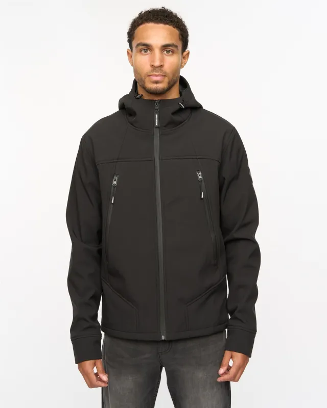 Expand Soft Shell Jacket Black sold by Henleys