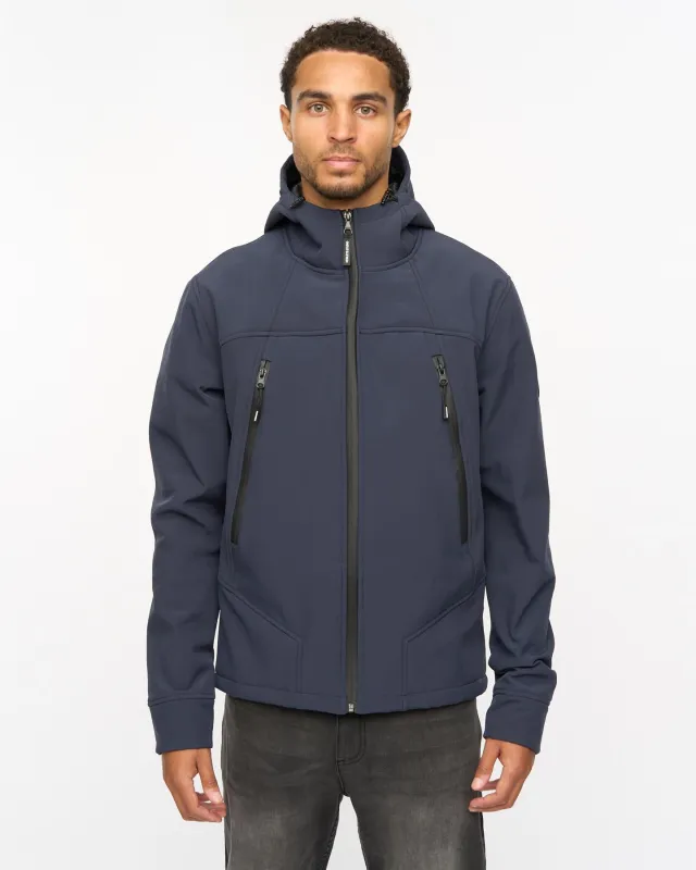 Expand Soft Shell Jacket Navy sold by Henleys