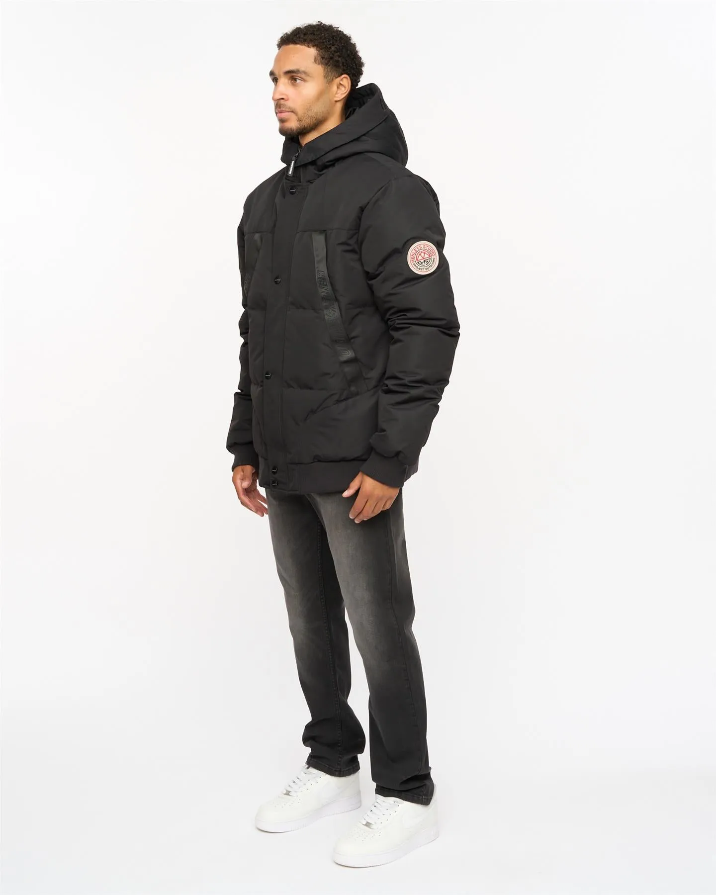 Traction Bomber Jacket Black sold by Henleys product image thumbnail 3