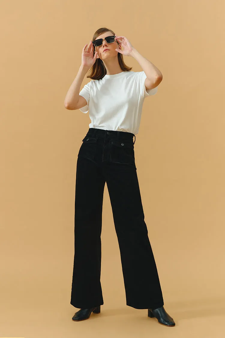 80'S Baggy Corduroy Pants HJ103 sold by Hey Joanie product image thumbnail 4