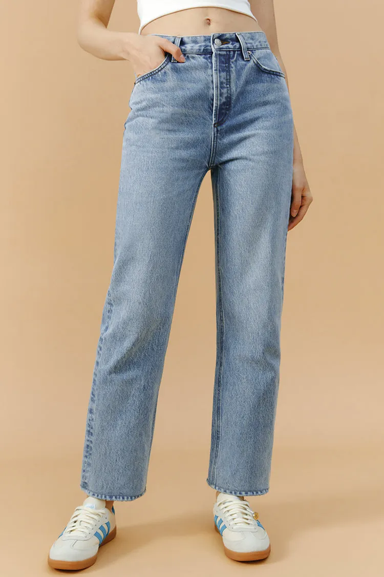 Manhattan High Rise Straight Ankle Jeans HJ160 sold by Hey Joanie product image thumbnail 5