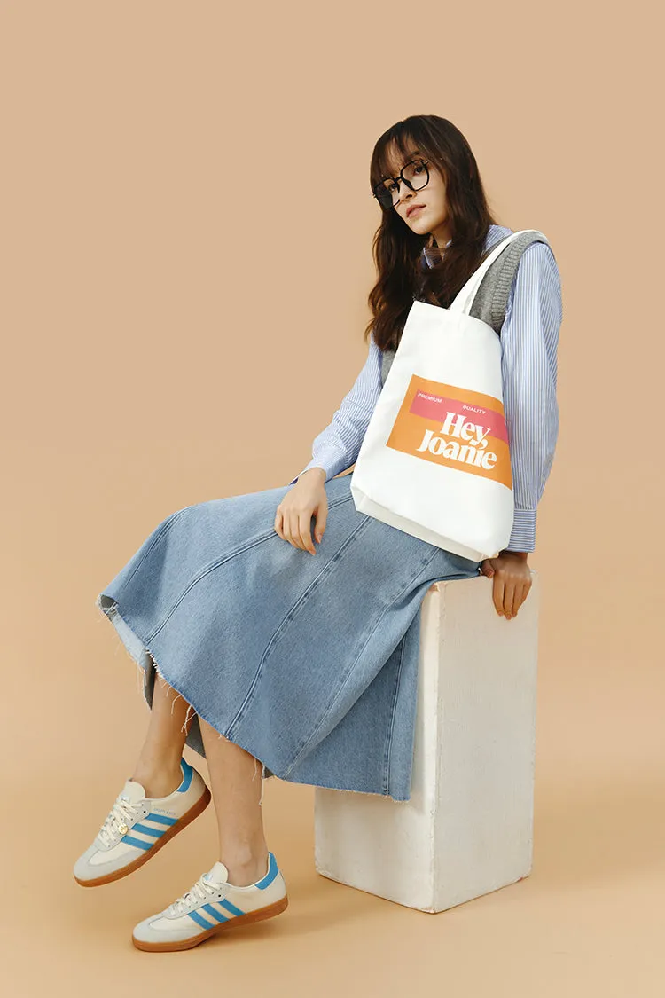 Monica Swing Denim Midi Skirt HJ806 sold by Hey Joanie product image thumbnail 2
