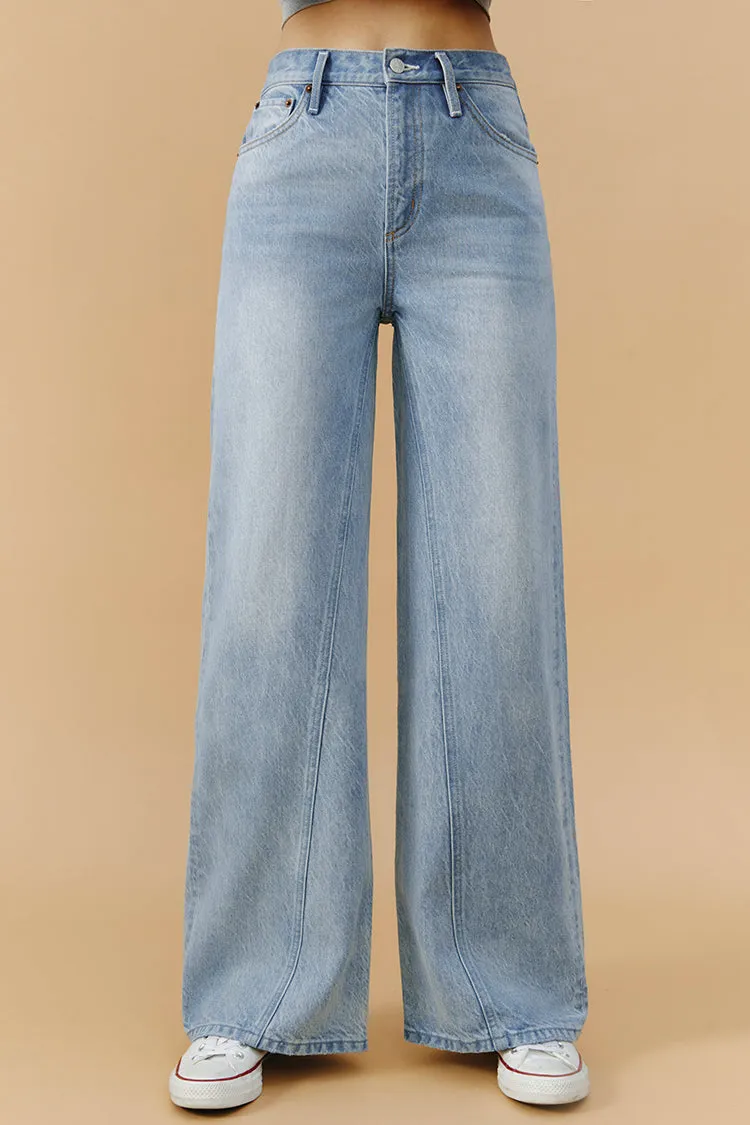 Angeles High Rise Baggy Jeans HJ103 sold by Hey Joanie product image thumbnail 3