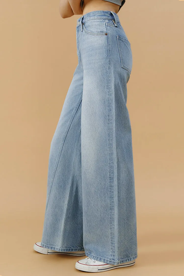 Angeles High Rise Baggy Jeans HJ103 sold by Hey Joanie product image thumbnail 4