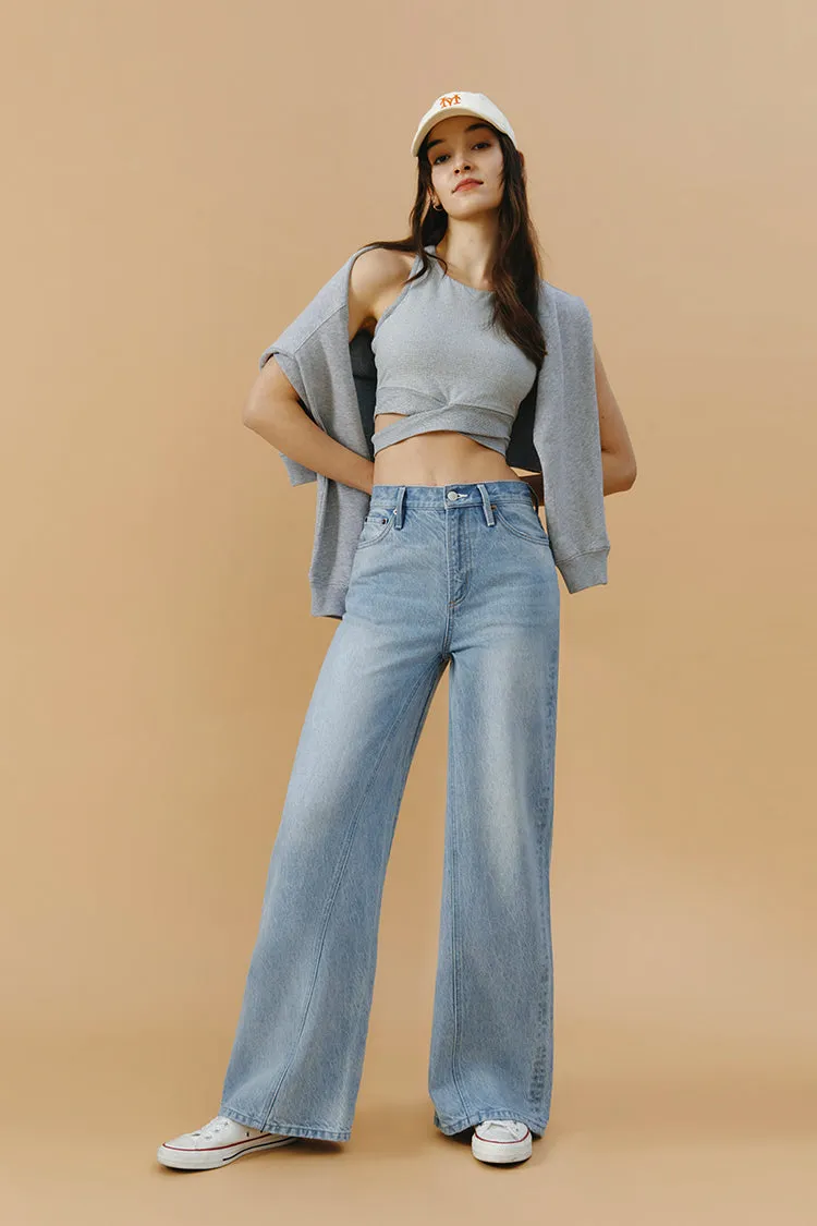 Angeles High Rise Baggy Jeans HJ103 sold by Hey Joanie