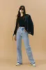 Coney Island Whitefish Tweed Wide Jeans HJ007 sold by Hey Joanie