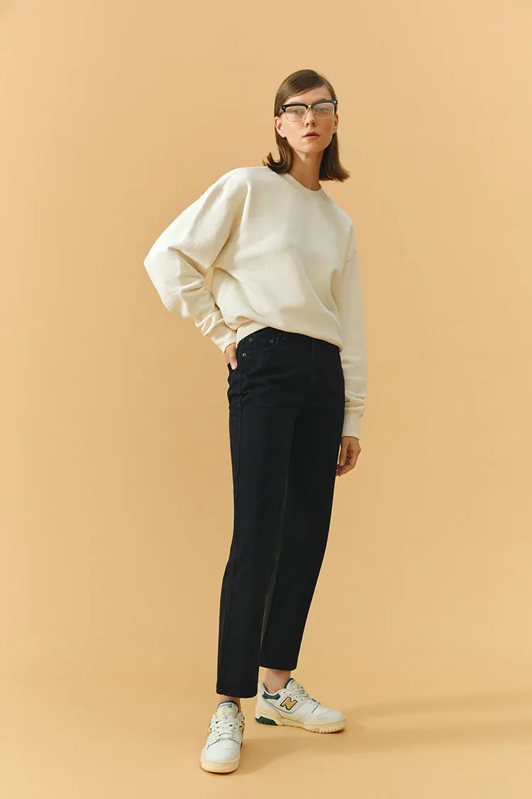 Chelsea High Rise Straight Crop Jeans HJ005 sold by Hey Joanie product image thumbnail 4