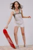 Rainbow Overall Shorts HJ109 sold by Hey Joanie