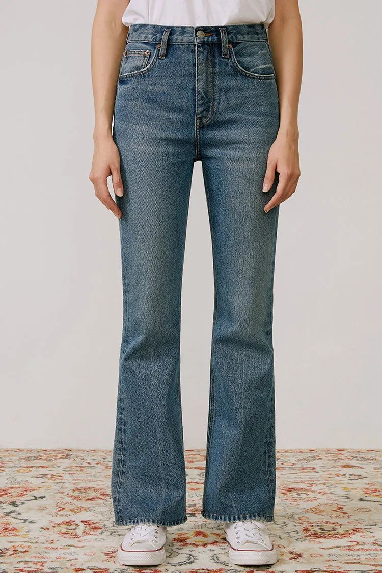 The French Song Mid Rise Bootcut Jeans sold by Hey Joanie product image thumbnail 5
